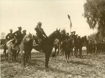 Manewry wojskowe 2. Dywizji Kawalerii Wojska Polskiego w rejonie miasta Mordy, sierpień/wrzesień 1932 (fot. OK)